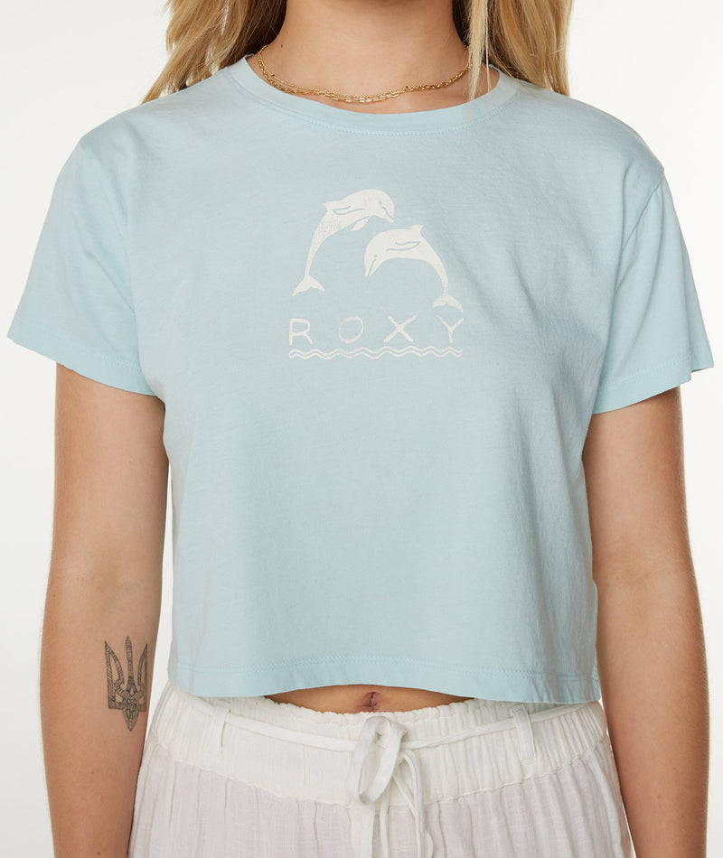 Sunset Dreams Cropped Boxy Tee