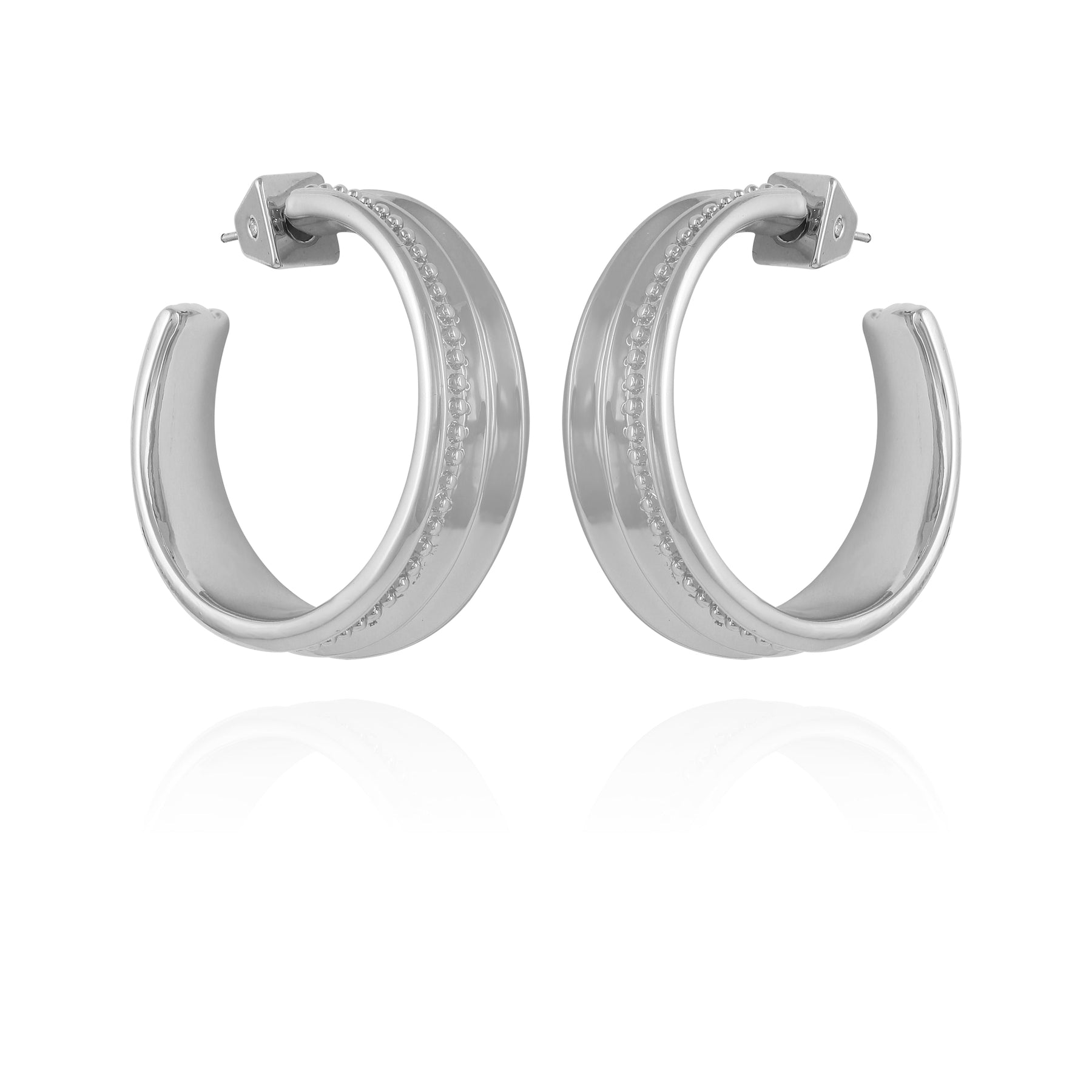 Chunky Open Hoop Earrings - Vince Camuto