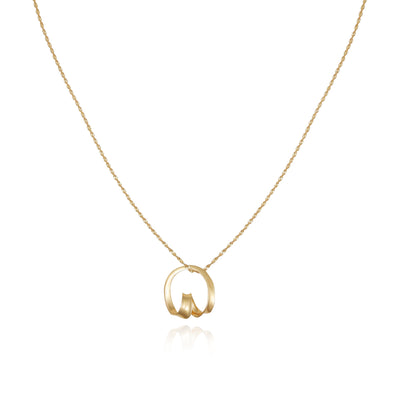 Goldtone Herringbone Chain Long Necklace - Vince Camuto