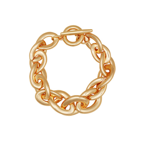 Goldtone Link Toggle Bracelet - Vince Camuto