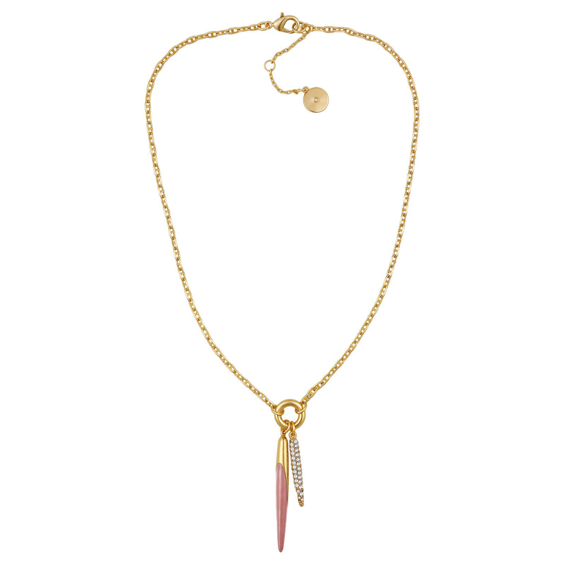 Double Pendant Necklace