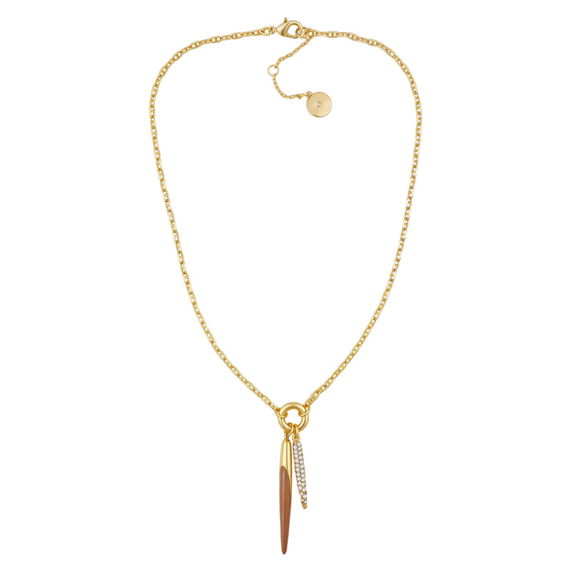 Double Pendant Necklace