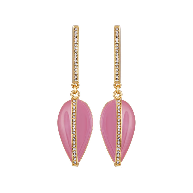 Gold Tone Drop Earrings