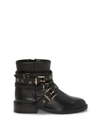 Arielle Multi-Buckle Moto Bootie