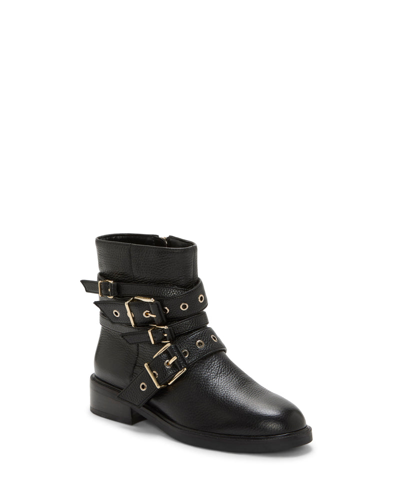 Arielle Multi-Buckle Moto Bootie
