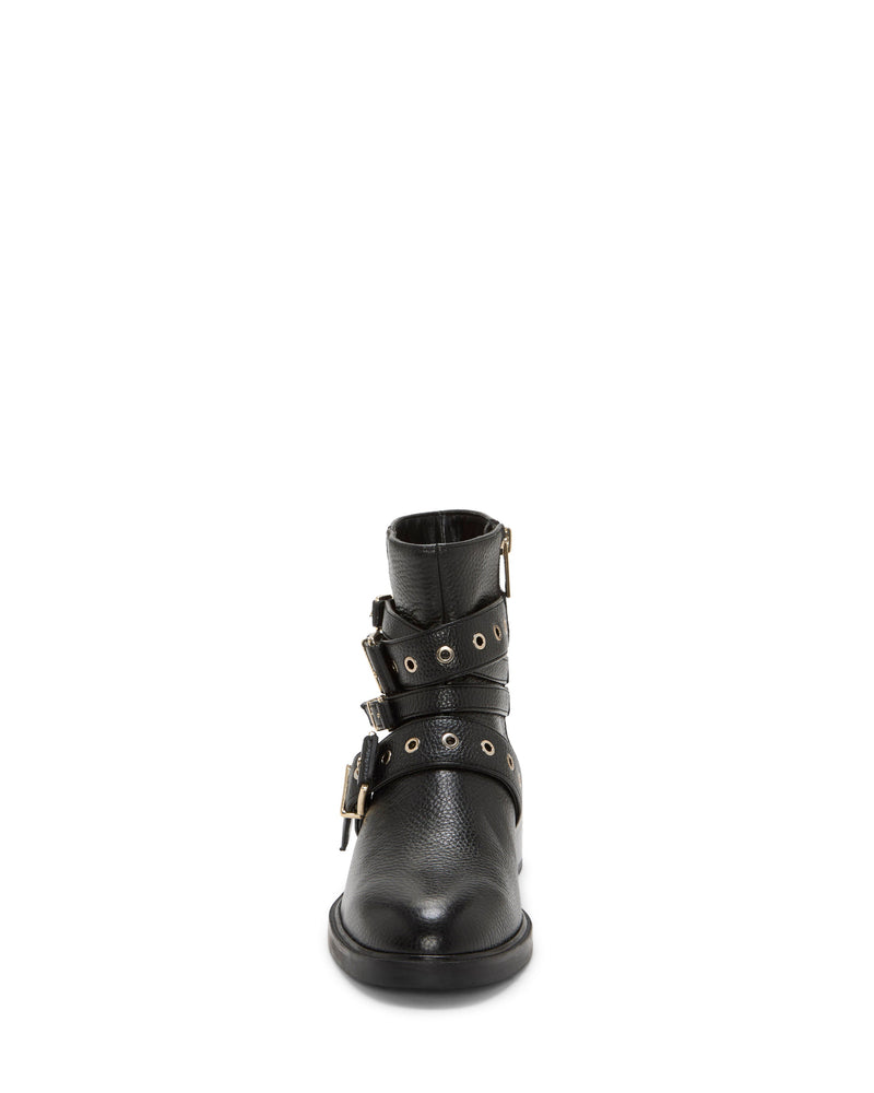Arielle Multi-Buckle Moto Bootie