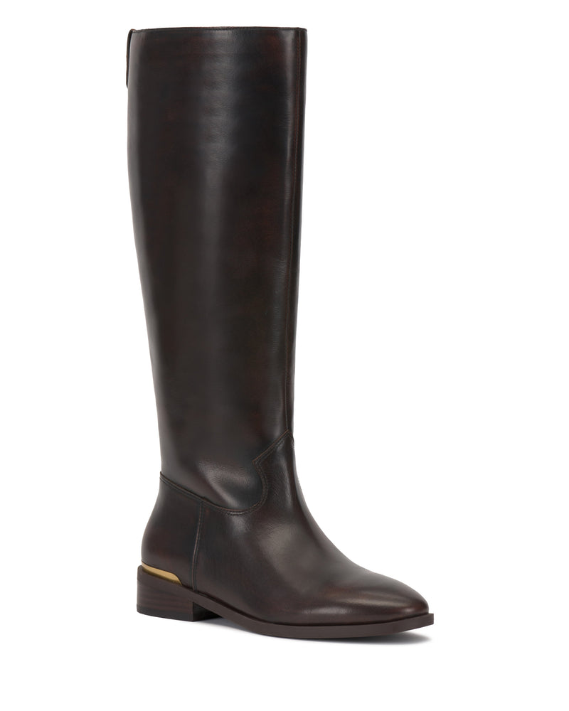Bercla Wide Calf Knee High Riding Boot