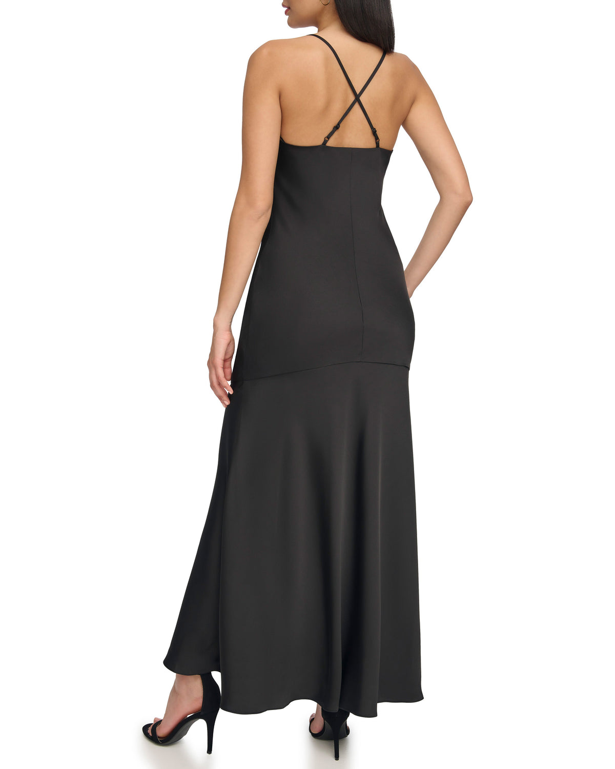 V-Neck Maxi Slip Dress