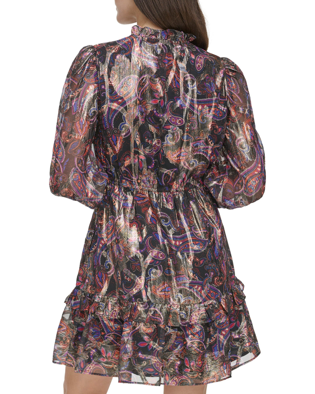 Paisley Printed Dress