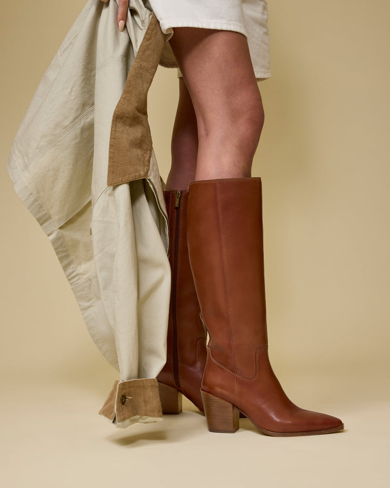 Pamlia Wide Calf Knee High Boot