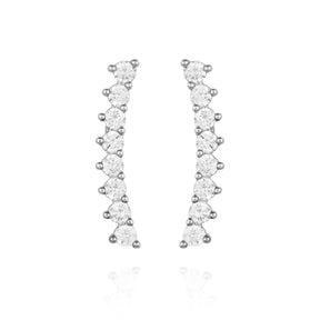 Cubic Zirconia Climber Earrings - Vince Camuto