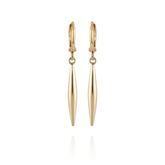 Goldtone Spear Dangle Huggie Hoop Dangle Drop Earrings - Vince Camuto