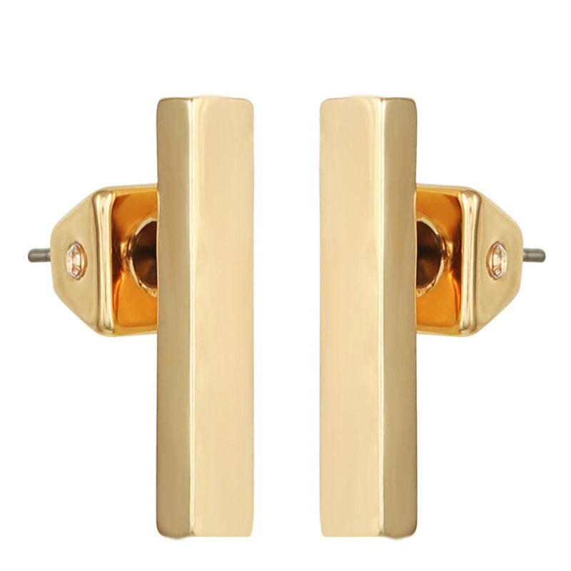 Rectangle Bar Stud Earrings