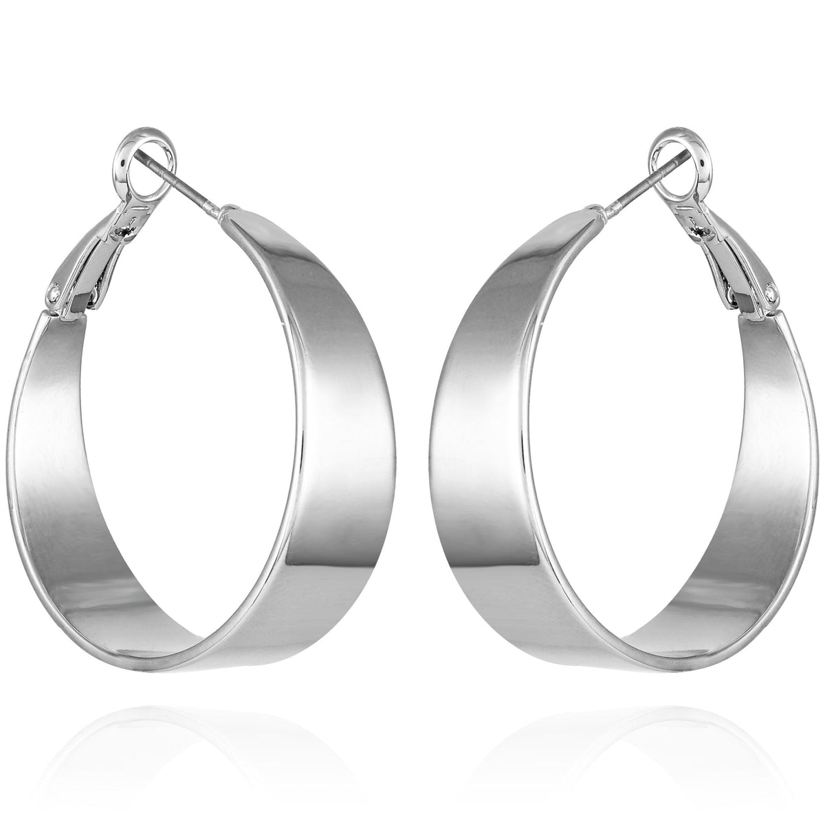 Band Thick Hoop Earrings - Vince Camuto