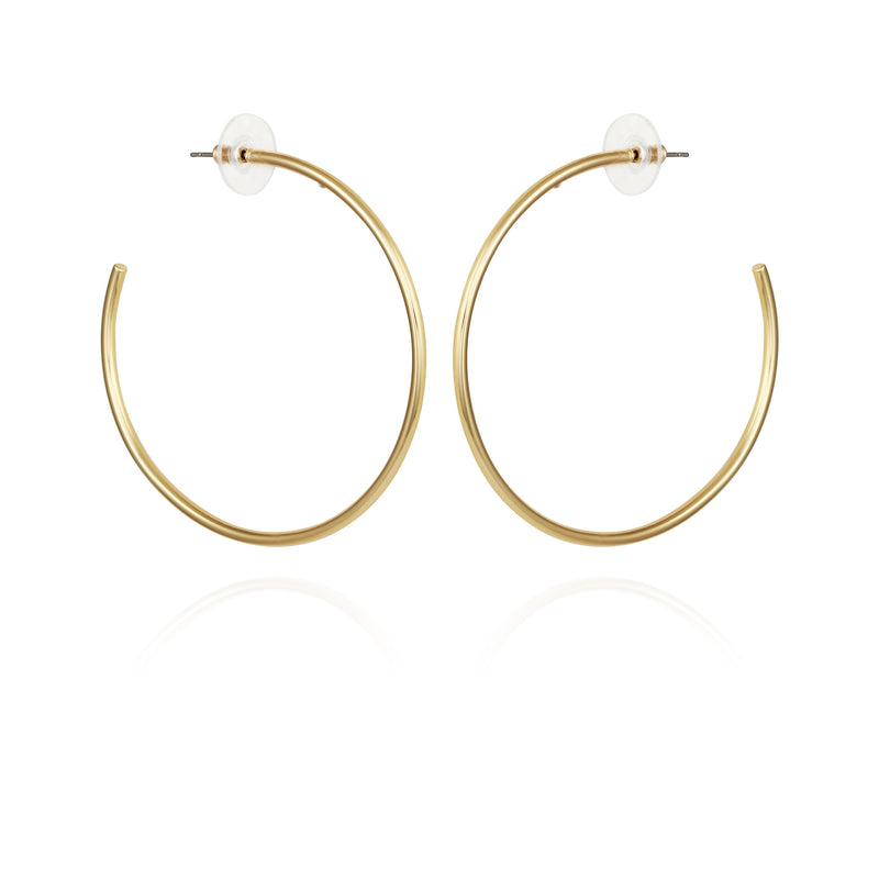 Extra Large Open Hoop Earrings