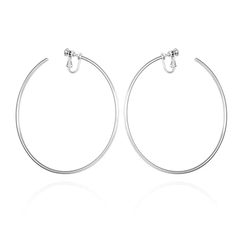 Extra Large Open Hoop Clip On Earrings - Vince Camuto