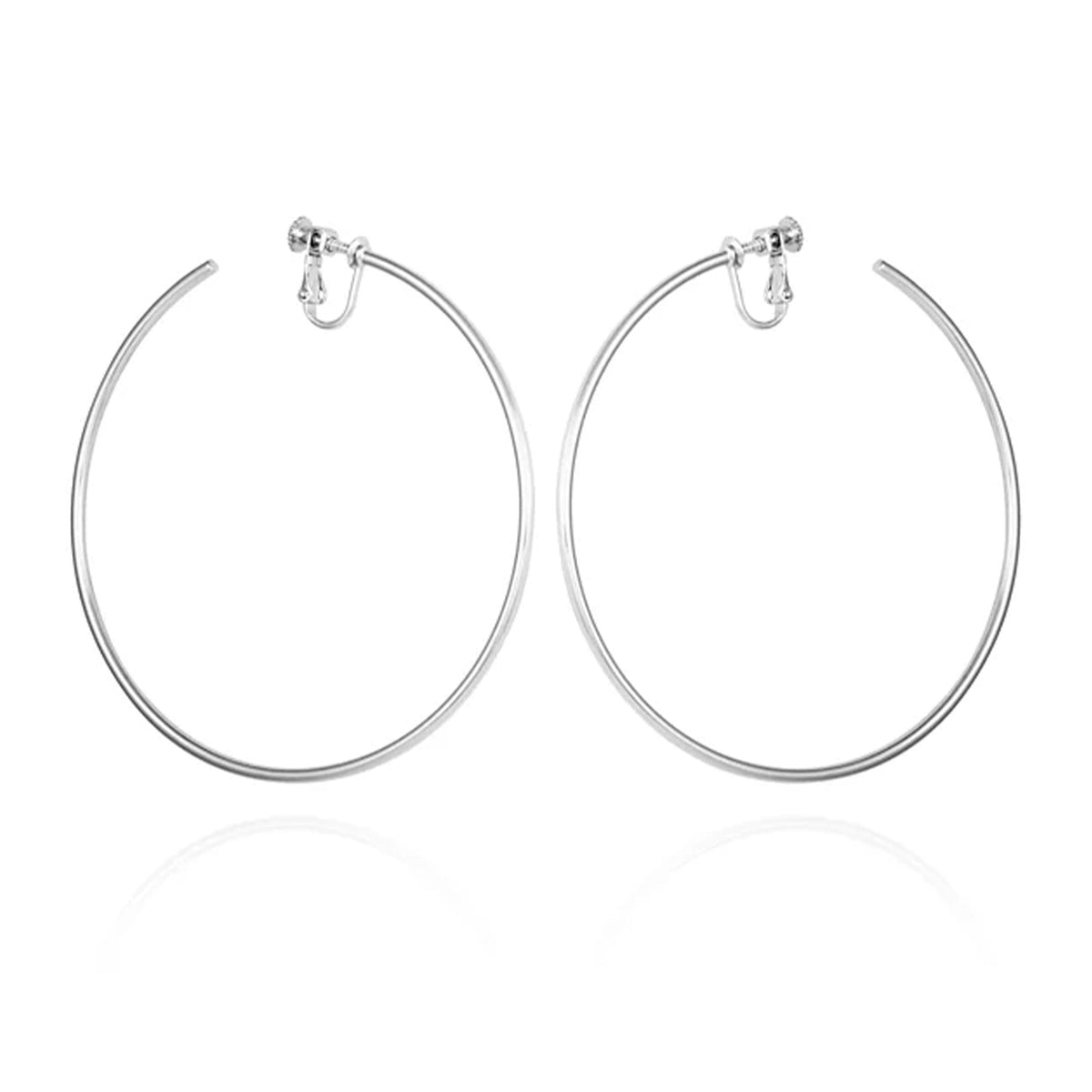 Extra Large Open Hoop Clip On Earrings - Vince Camuto