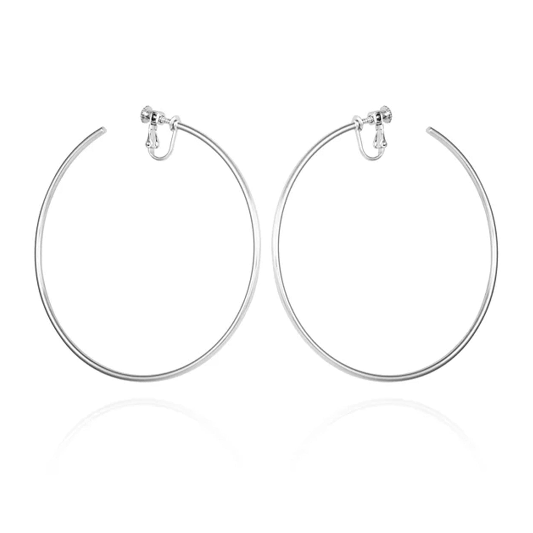 Extra Large Open Hoop Clip On Earrings - Vince Camuto