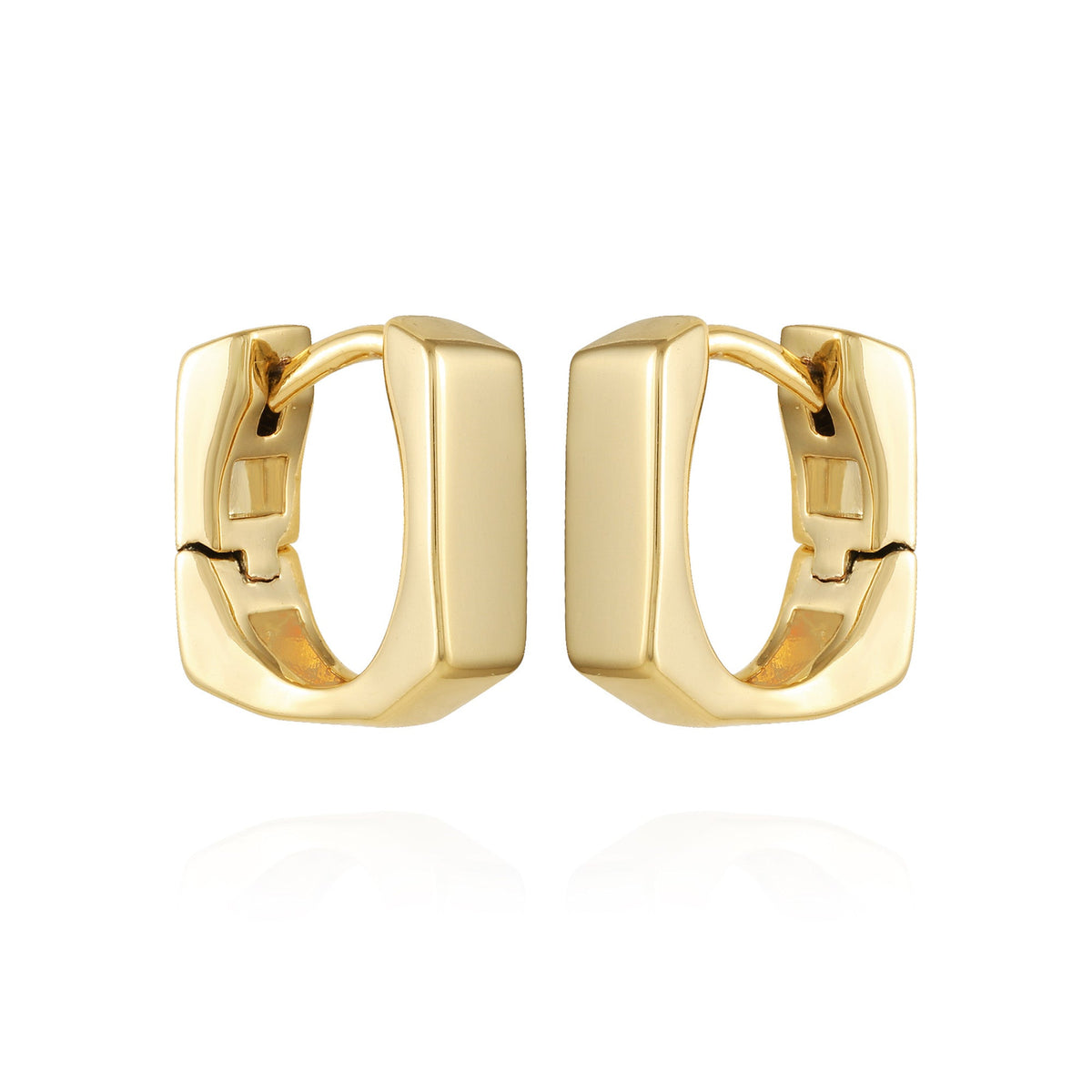 Rectangle Huggie Hoop Earrings - Vince Camuto