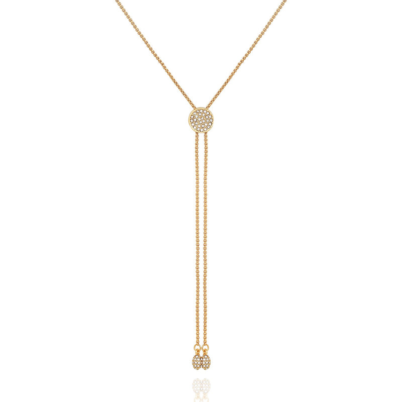 Pave Slider Bolo Necklace - Vince Camuto