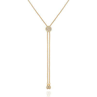 Pave Slider Bolo Necklace - Vince Camuto