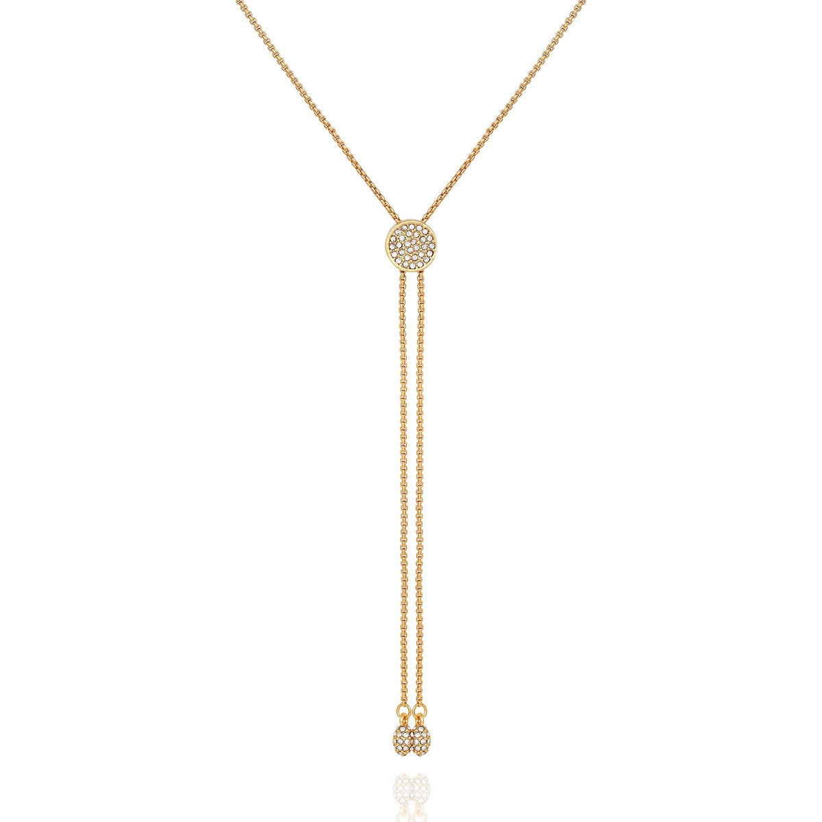 Pave Slider Bolo Necklace - Vince Camuto