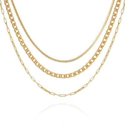 Multi Layered Chain Necklace - Vince Camuto
