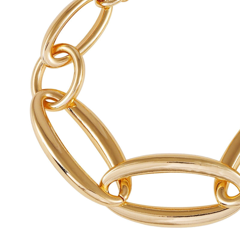 Goldtone Toggle Bracelet
