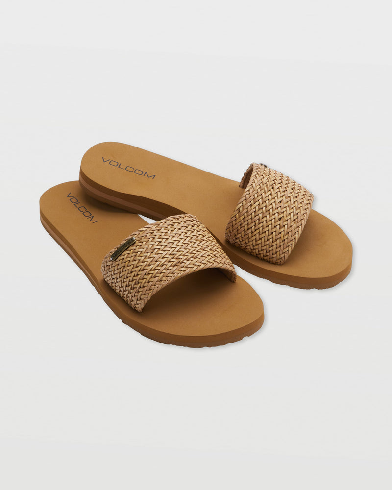 Women's Simple Braided Slides