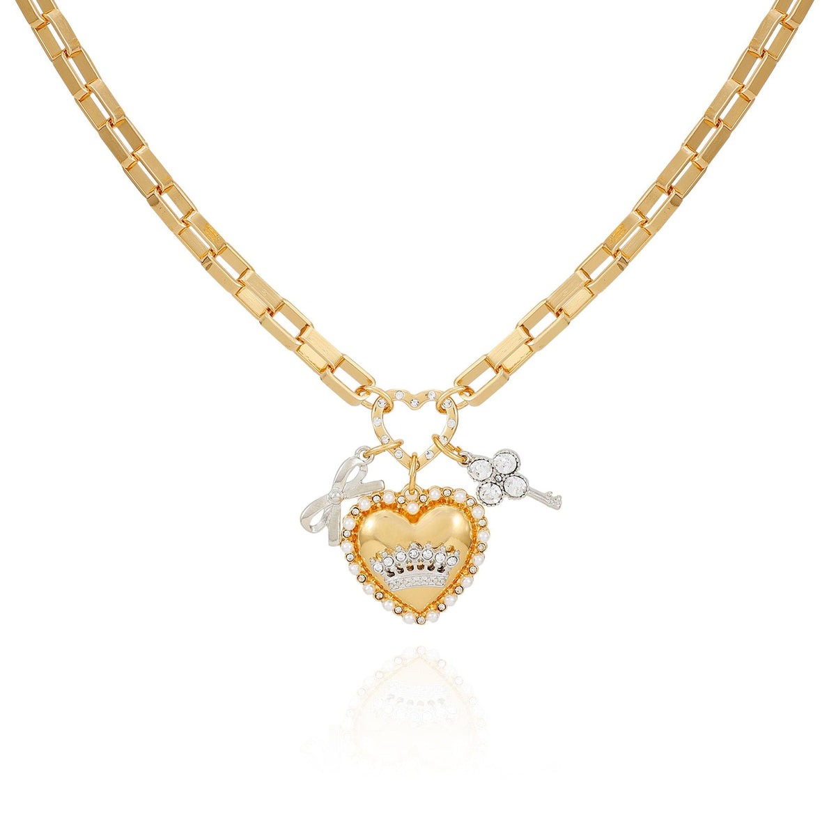 Crown Charm Necklace