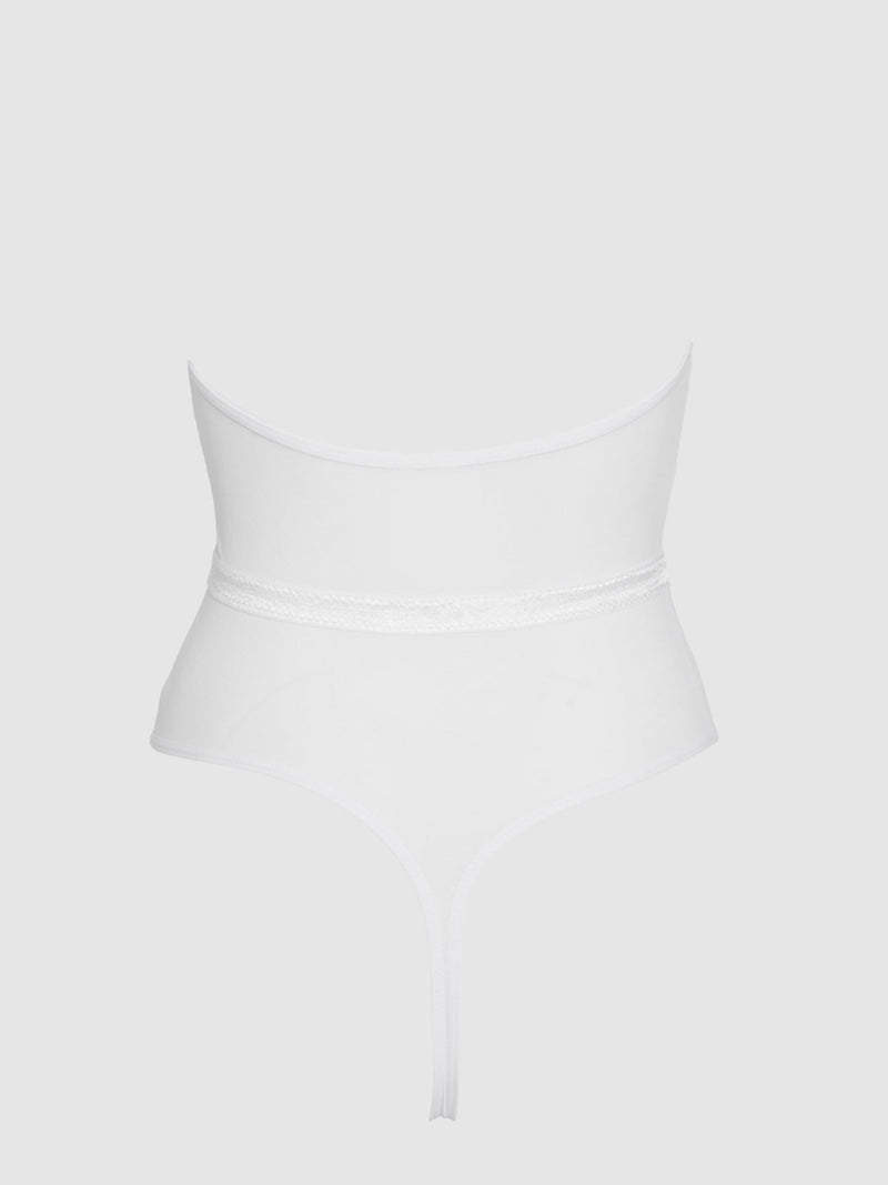 Saffron Floral Lace Teddy - Fredericks of Hollywood