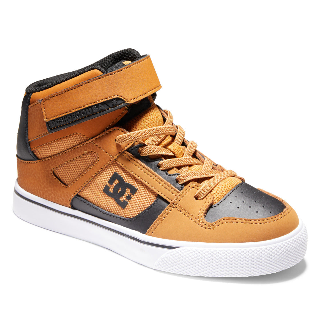 Kids' Pure High Elastic Lace High-Top Shoes