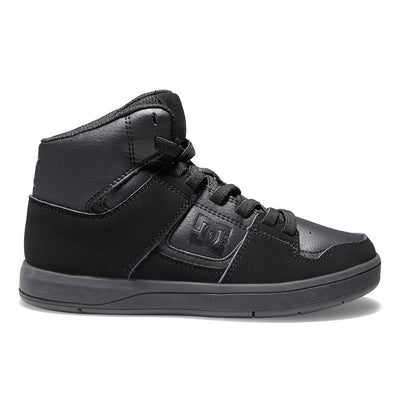 Kids' Pure High-Top Shoes - Black/Black/Black