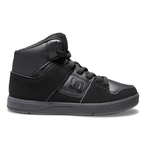 Kids' Pure High-Top Shoes - Black/Black/Black