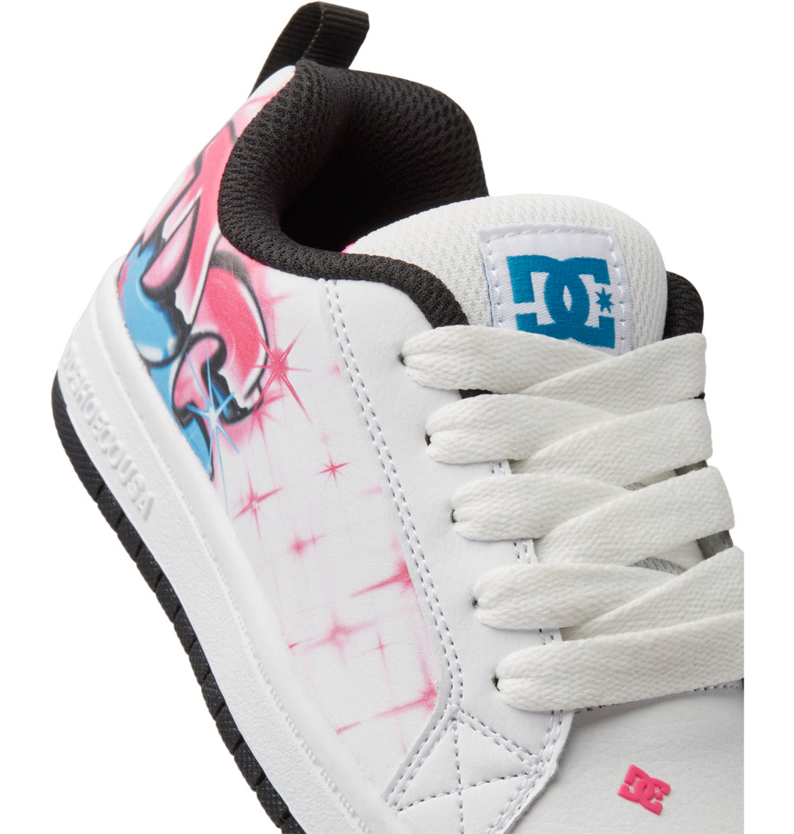 Kids' Graffiti Print Court Graffik Shoes