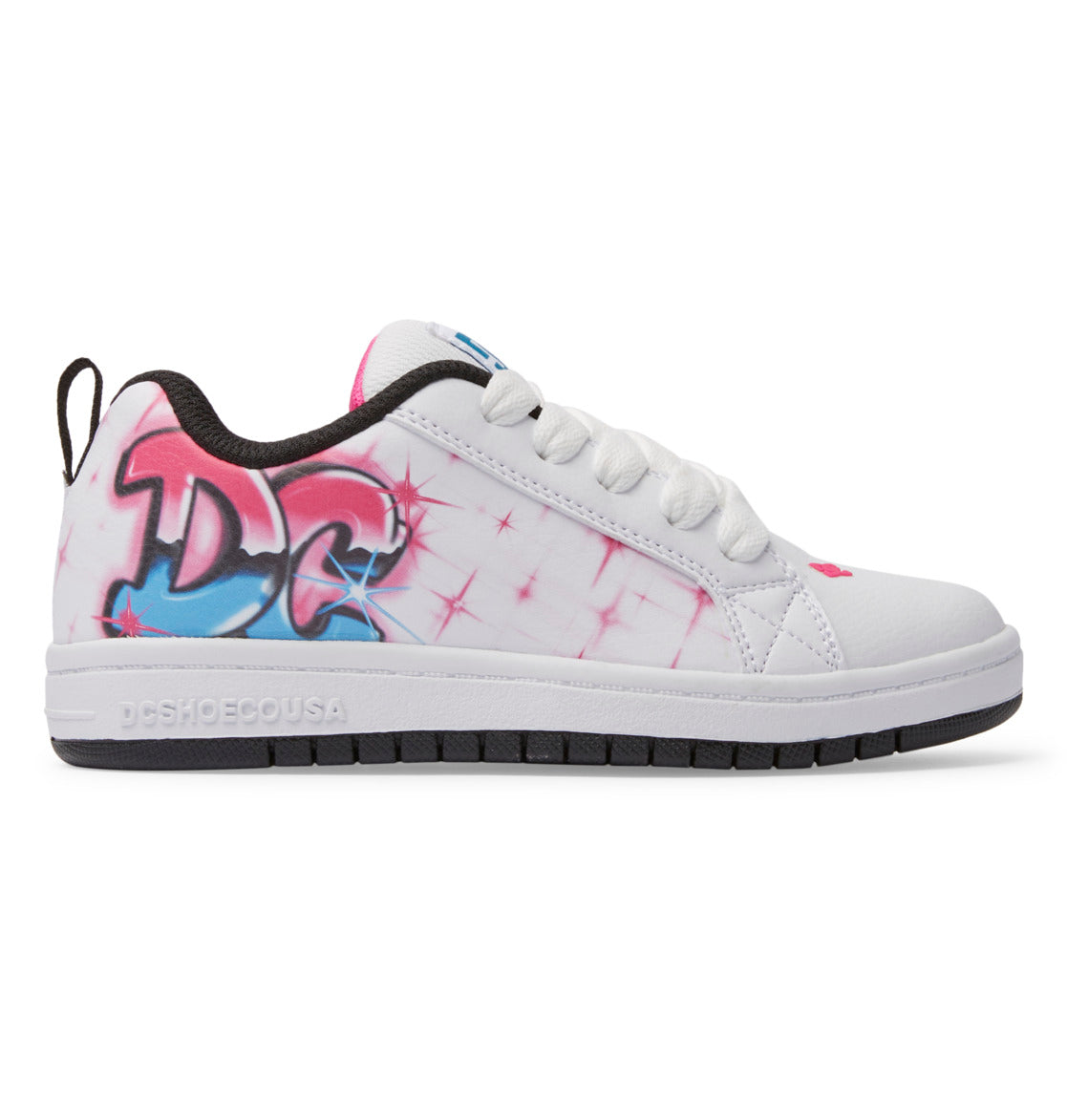 Kids' Graffiti Print Court Graffik Shoes