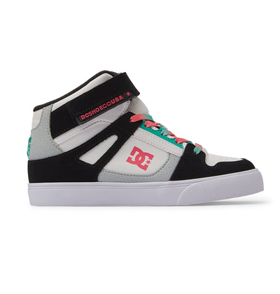 Kids' Pure High-Top Elastic Lace Shoes - DC Shoes