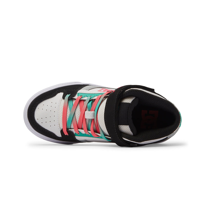 Kids' Pure High-Top Elastic Lace Shoes - DC Shoes