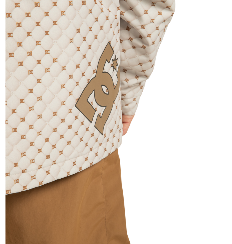 Unisex Basis Print Insulated Jacket