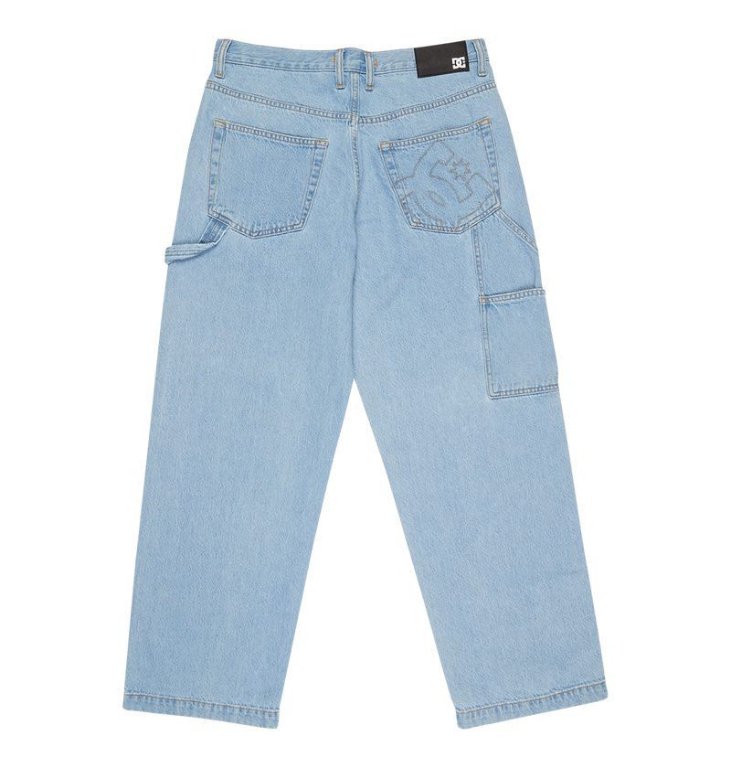 Men's Baggy Denim Carpenter Pants