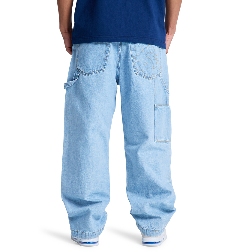 Men's Baggy Denim Carpenter Pants