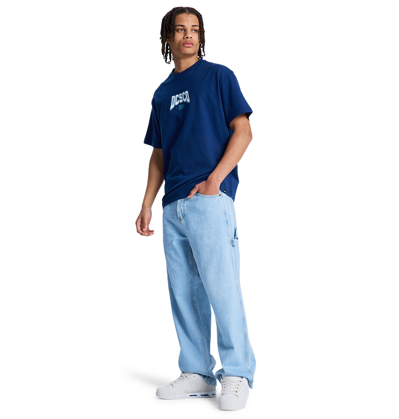 Men's Baggy Denim Carpenter Pants