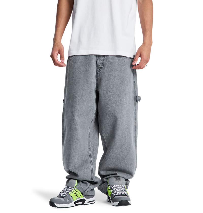 Men's Baggy Denim Carpenter Pants