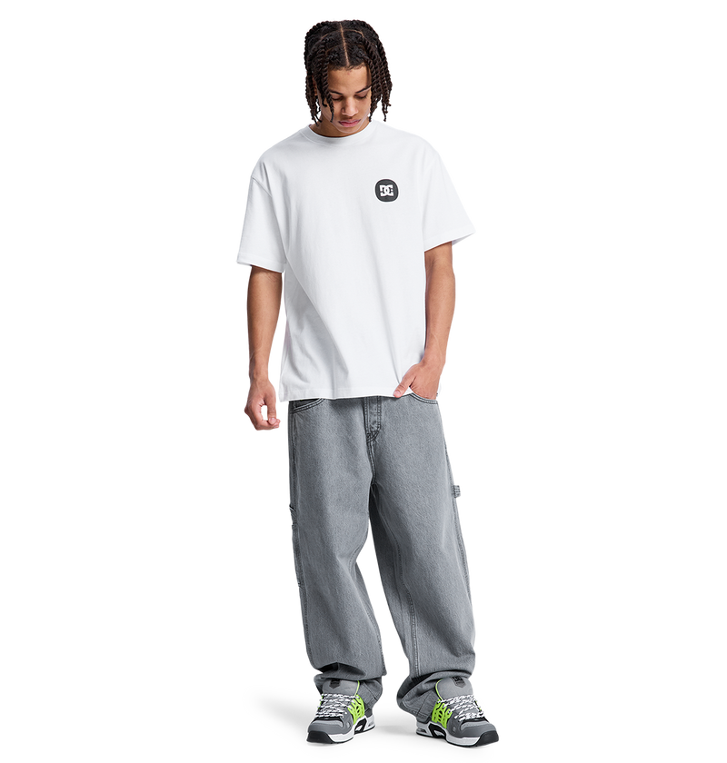 Men's Baggy Denim Carpenter Pants
