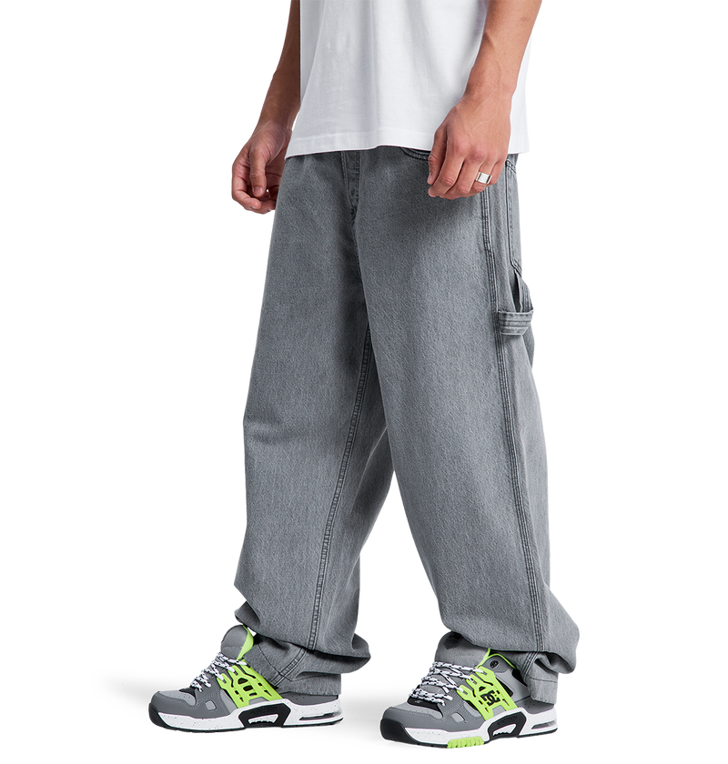 Men's Baggy Denim Carpenter Pants