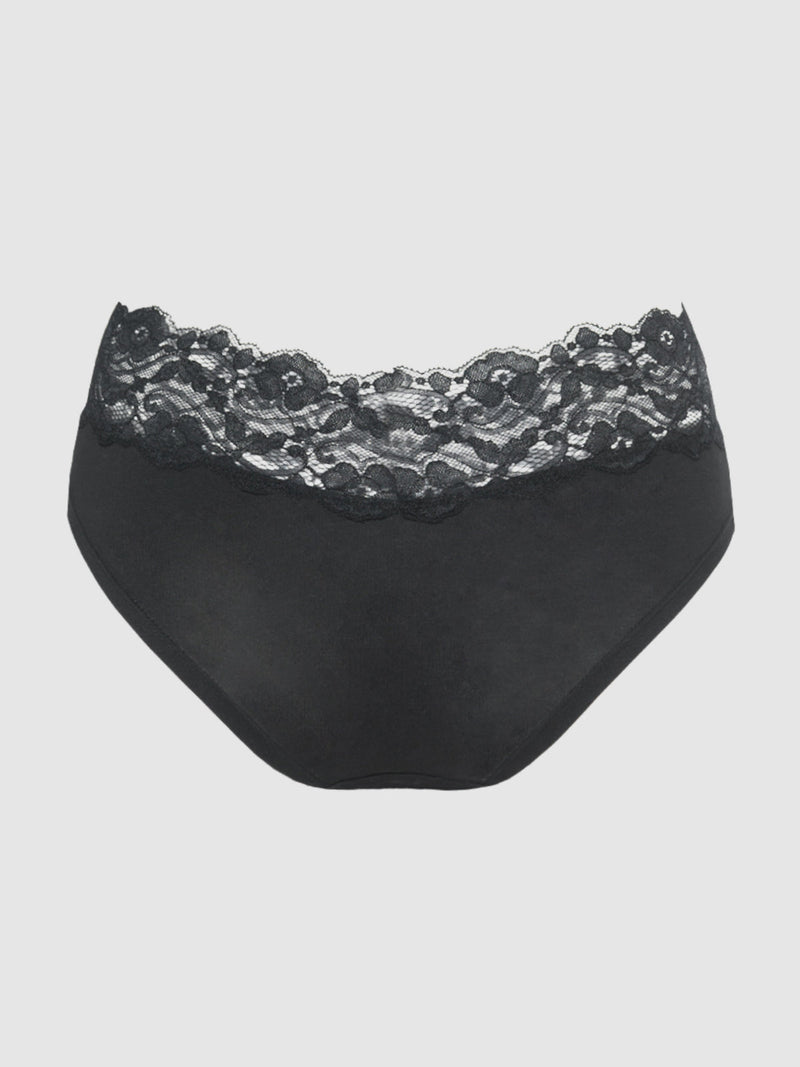 Bridget Cotton & Lace Hipster