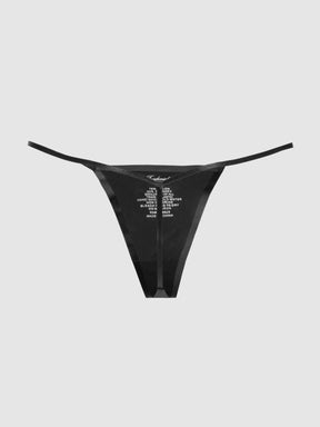 Lexi Liquid Satin G-String