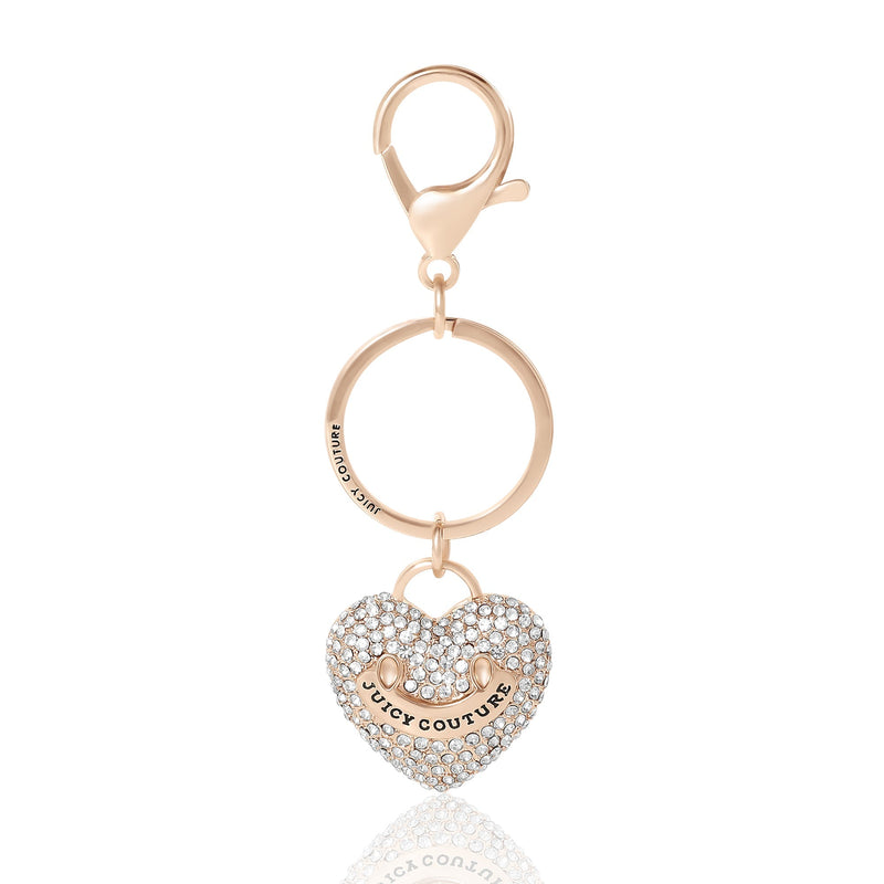 Heart Keychain Bag Charm