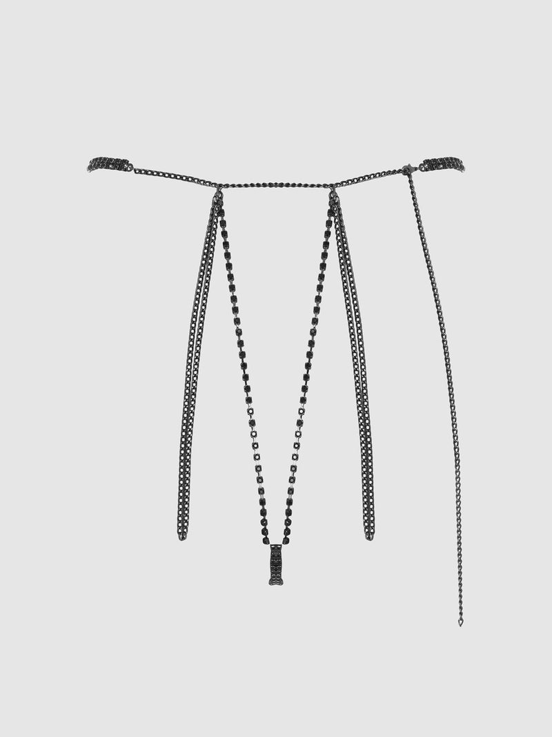 Ziggy Rhinestone Thong - Fredericks Of Hollywood