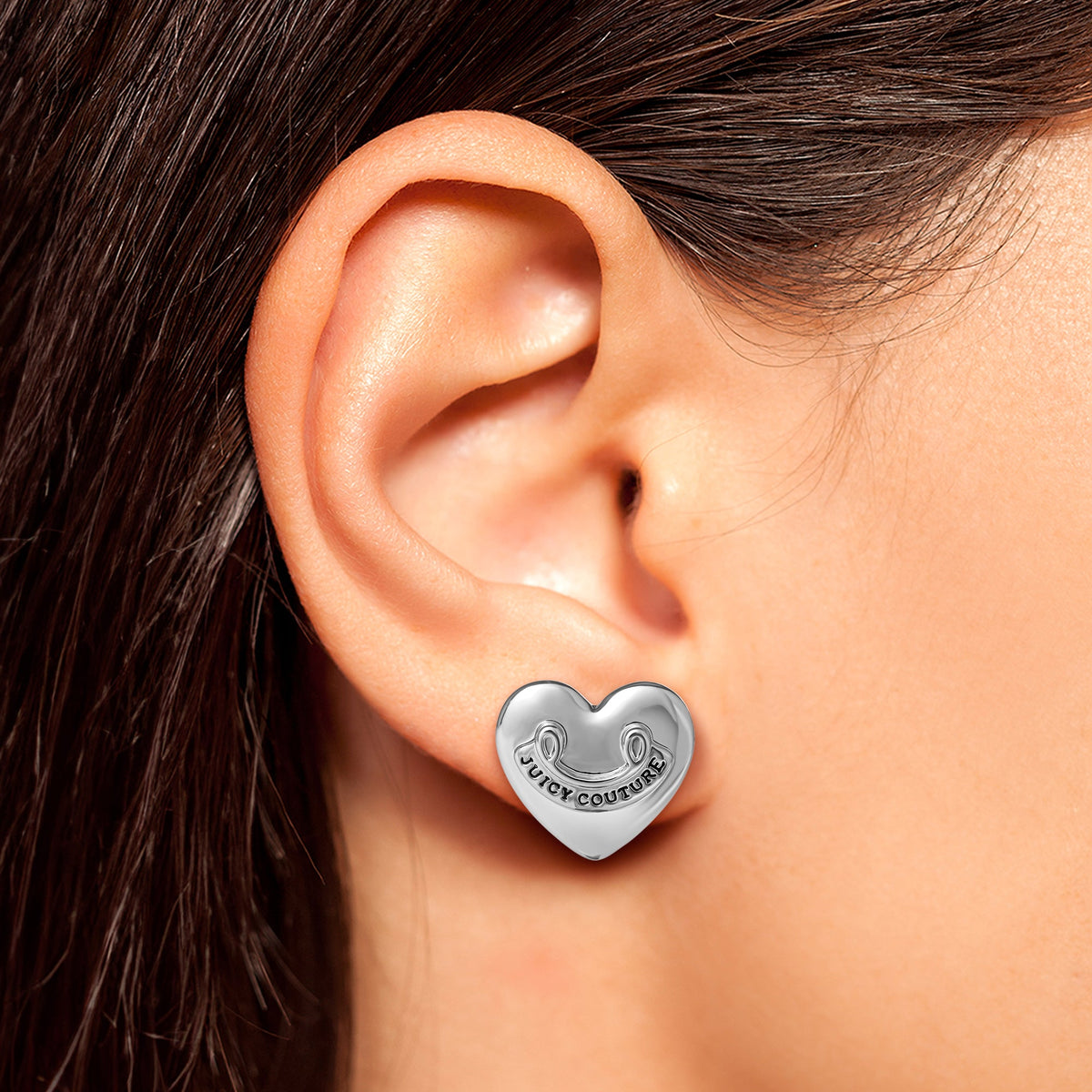 Heart Stud Earrings - Juicy Couture